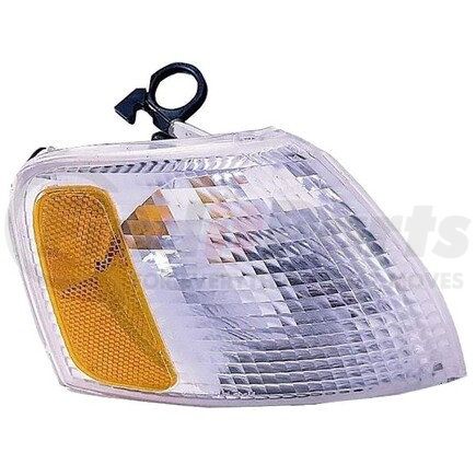 341-1503R-AS-CY by DEPO - Parking/Turn Signal Light, Front, RH, White Lens, Early Design