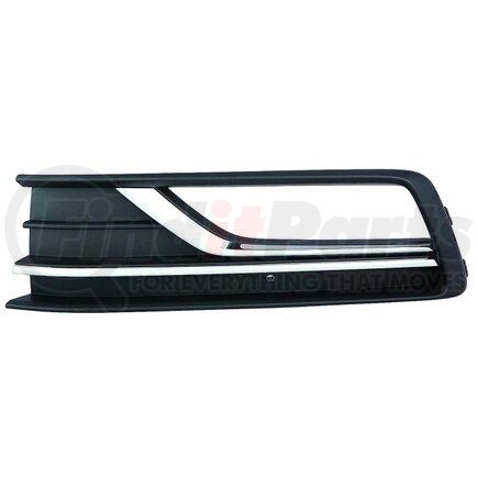 341-2507L-UD by DEPO - Bumper Insert, Front, LH, Outer Grille, with Fog Lamp, without Block Heater