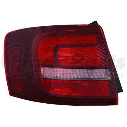 441-19G2L-AS2 by DEPO - Tail Light, LH, Outer, Assembly, without Led, with Rear Fog Lamp