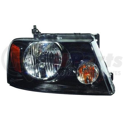 K30-1122R-AC2 by DEPO - Headlight, RH, Assembly, Black Housing, without Chrome Trim, Composite, New Body Style