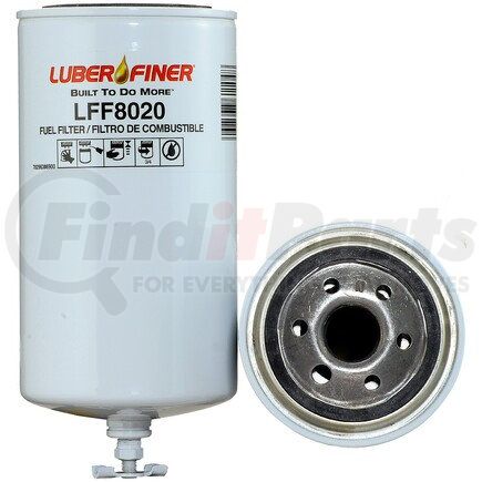 LFF8020 by LUBER-FINER - 4" Spin - on Oil Filter