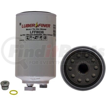 LFF8038 by LUBER-FINER - MD/HD Spin - On Fuel Filter