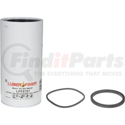 LFF8707 by LUBER-FINER - MD/HD Spin - On Fuel Filter