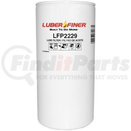 LFP2229 by LUBER-FINER - MD/HD Spin - on Oil Filter