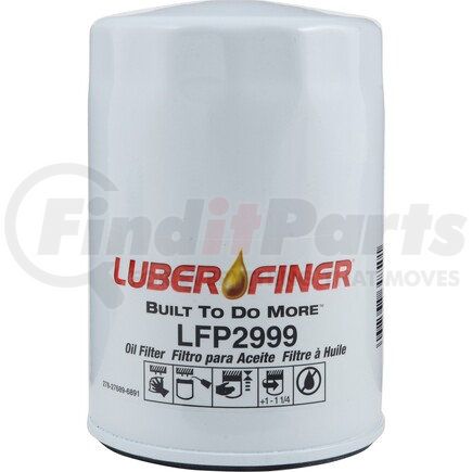 LFP2999 by LUBER-FINER - 4" Spin - on Oil Filter