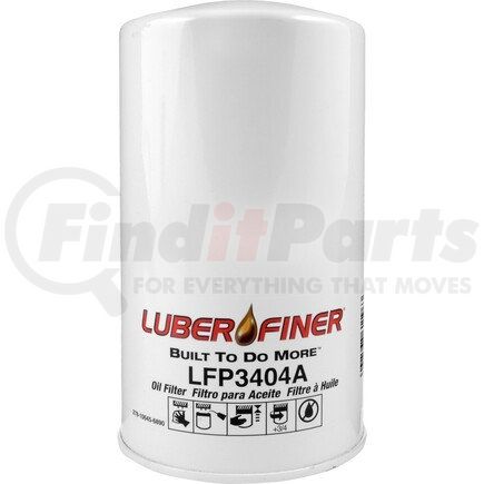 LFP3404A by LUBER-FINER - 4" Spin - on Oil Filter