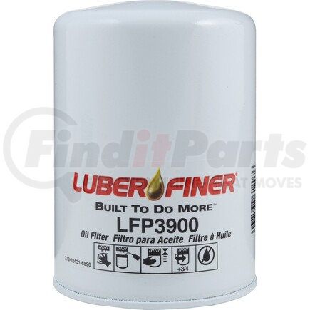 LFP3900 by LUBER-FINER - 4" Spin - on Oil Filter