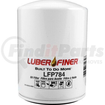 LFP784 by LUBER-FINER - MD/HD Spin - on Oil Filter