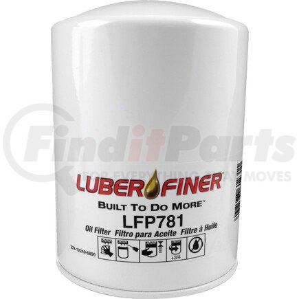 LFP781 by LUBER-FINER - MD/HD Spin - on Oil Filter
