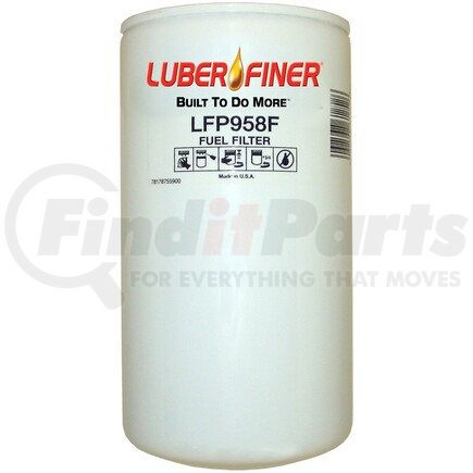LFP958F by LUBER-FINER - MD/HD Spin - on Oil Filter