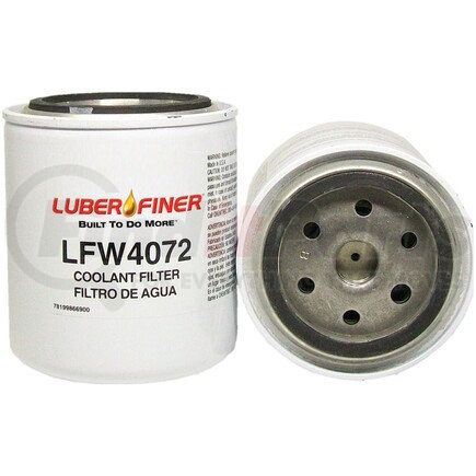 LFW4072 by LUBER-FINER - 4" Spin - on Coolant Filter