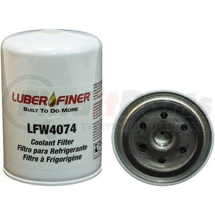 LFW4074 by LUBER-FINER - 4" Spin - on Coolant Filter