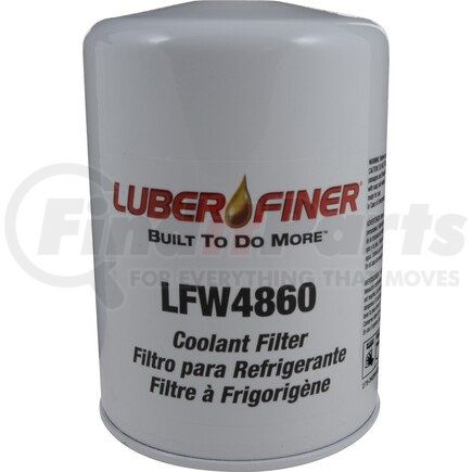LFW4860 by LUBER-FINER - 4" Spin - on Coolant Filter