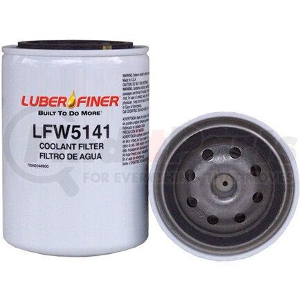 LFW5141 by LUBER-FINER - 4" Spin - on Coolant Filter