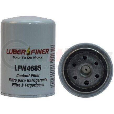 LFW4685 by LUBER-FINER - 4" Spin - on Coolant Filter