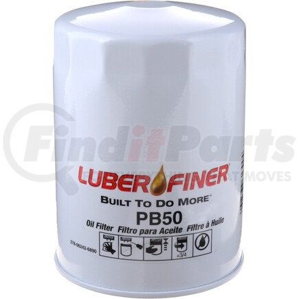PB50 by LUBER-FINER - 4" Spin - on Oil Filter