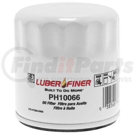 PH10066 by LUBER-FINER - Spin - on Oil Filter