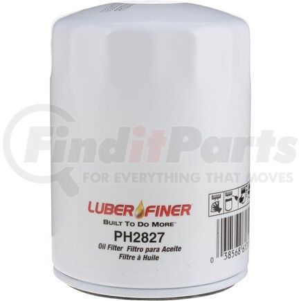 PH2827 by LUBER-FINER - 3" Spin - on Oil Filter