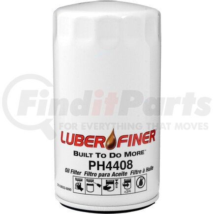 PH4408 by LUBER-FINER - 3" Spin - on Oil Filter
