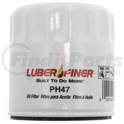 PH47 by LUBER-FINER - 3" Spin - on Oil Filter