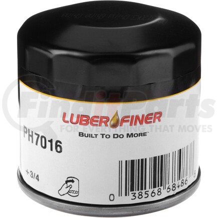 PH7016 by LUBER-FINER - 3" Spin - on Oil Filter