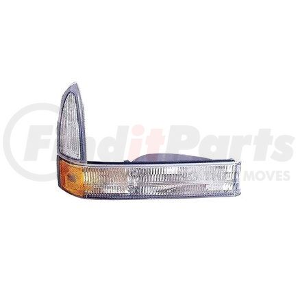 331-1638R-UC-CY by DEPO - Parking/Turn Signal Light, Lens and Housing, without Bulbs or Sockets