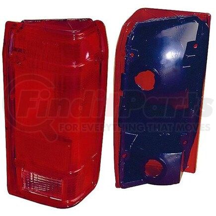 331-1923R-USN by DEPO - Tail Light, Lens and Housing, without Bulb