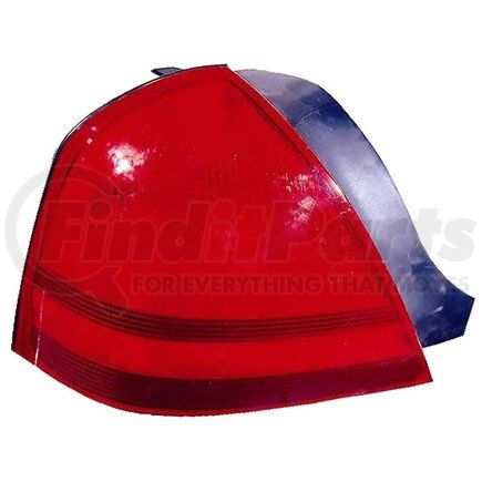 331-1971L-UC by DEPO - Tail Light, Lens and Housing, without Bulb, CAPA Certified