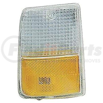 332-1570R-US by DEPO - Parking/Turn Signal Light, Lens and Housing, without Bulb