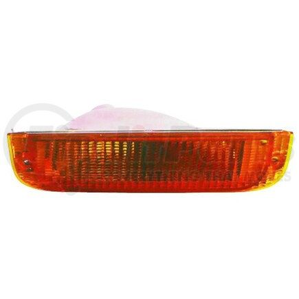 332-1643R-US-Y by DEPO - Parking/Turn Signal Light, Lens and Housing, without Bulb