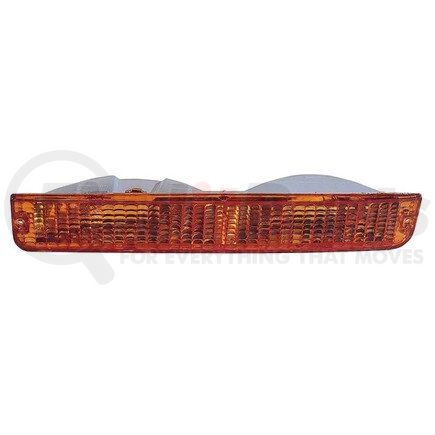 332-1666R-US-Y by DEPO - Parking/Turn Signal Light, Lens and Housing, without Bulb
