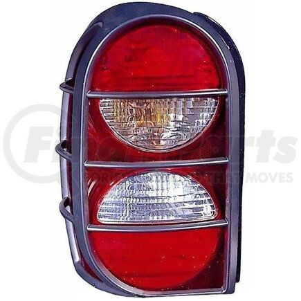 333-1932R-US2CR by DEPO - Tail Light, Lens and Housing, without Bulbs or Sockets