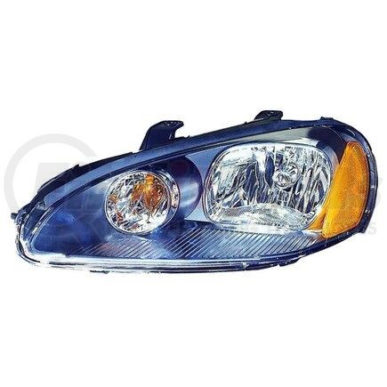 334-1114L-AC2 by DEPO - Headlight, Assembly, with Bulb, CAPA Certified