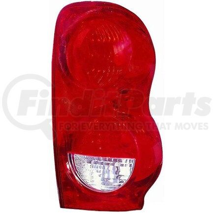 334-1910R-US by DEPO - Tail Light, Lens and Housing, without Bulb