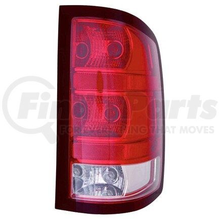 335-1934R-AC-DR by DEPO - Tail Light, Assembly, with Bulb, CAPA Certified