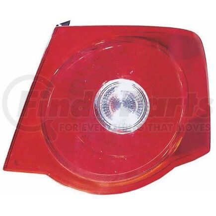 341-1923L-AC6 by DEPO - Tail Light, Assembly, with Bulb, CAPA Certified