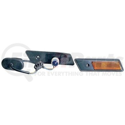 444-1402R-US-Y by DEPO - Side Marker Light, Lens and Housing, without Bulb