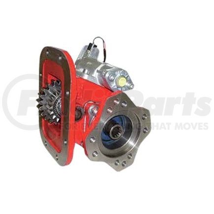 PT2010XCN751SE by BEZARES USA - Power Take Off (PTO) Assembly - Pneumatic Shifting, 2-Gears, Single Speed, Deep Mounting, 8-Bolts, 1:0.73 Ratio