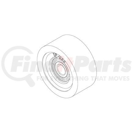 TP-033 by KIT MASTERS - Accessory Drive Belt Tensioner Pulley - for PolyForce Tensioners