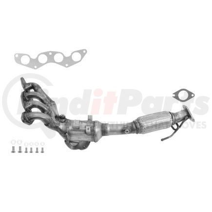 641514 by ANSA - Federal / EPA Catalytic Converter - Direct Fit w/ Integrated Manifold