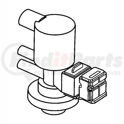 5003974AA by CHRYSLER - Vapor Canister Purge Solenoid Bracket - fits 1997-2000 Dodge Dakota