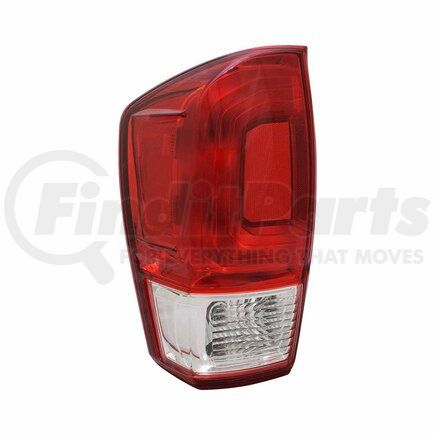 312-19ACL-ACVCR by DEPO - Tail Light, LH, Assembly, Red Bezel