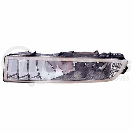 317-2015L-AS by DEPO - Fog Light, LH, Chrome Housing, Clear Lens