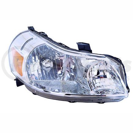 318-1110R-UC by DEPO - Headlight, RH, Chrome Housing, Clear Lens, CAPA Certified