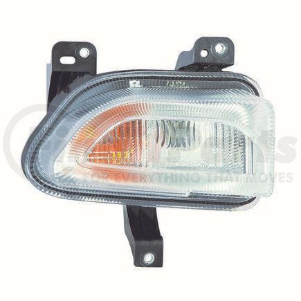 333-1636R-AQ by DEPO - Parking/Turn Signal Light, Assembly, with Bulb