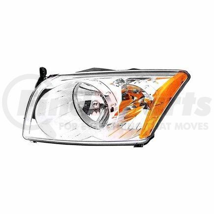 334-1118L-AC by DEPO - Headlight, LH, Chrome Housing, Clear Lens, CAPA Certified