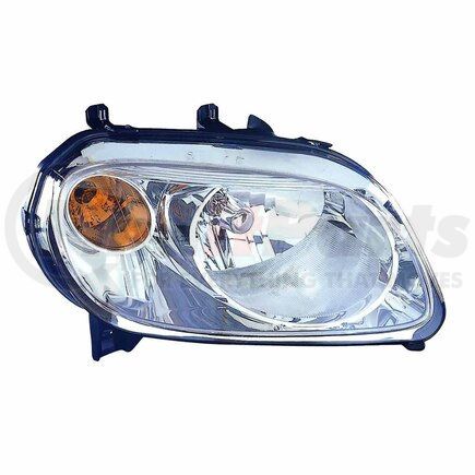 335-1140R-AC1Y by DEPO - Headlight, RH, Chrome Housing, Clear Lens, CAPA Certified