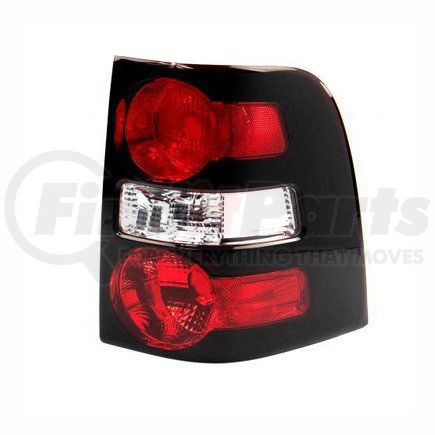 K30-1929R-US by DEPO - Tail Light, RH, Black Housing, Red/Clear Lens