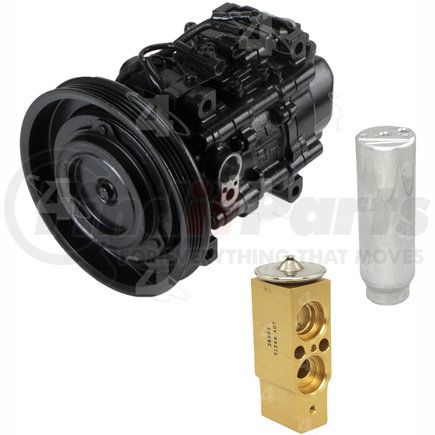 TSR2009 by FOUR SEASONS - A/C Compressor & Component Kit - Prefilled with OE-Specified Oil, Remanufactured