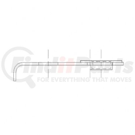 A15-14034-000 by FREIGHTLINER - REINF-HOOD PIVOT/RAD M